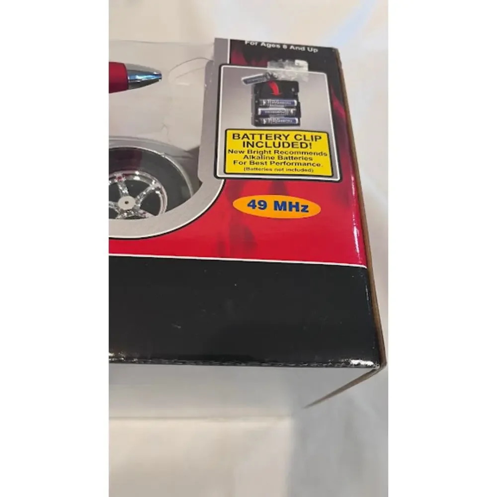 New Bright Porsche Carrera GT RC Radio Control Car & Controller VTG 2005 NIB